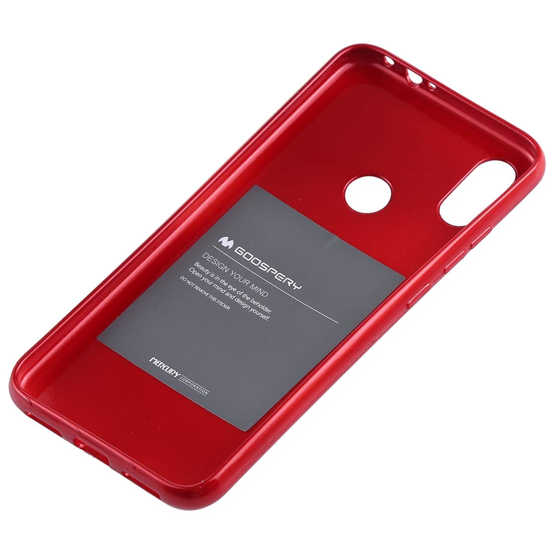 Kryt Huawei P40 Lite Jelly Case Mercury Silicone červený
