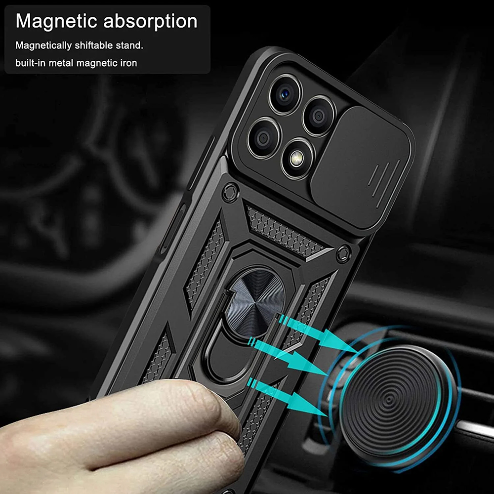 Kryt Honor X6a Techsuit CamShield Pro černý
