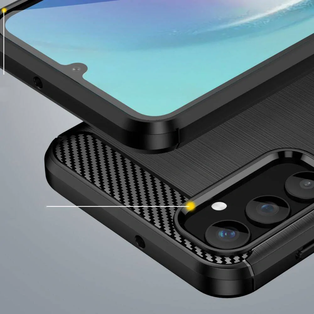 Kryt Samsung Galaxy A05s Tech-Protect TPU Carbon black