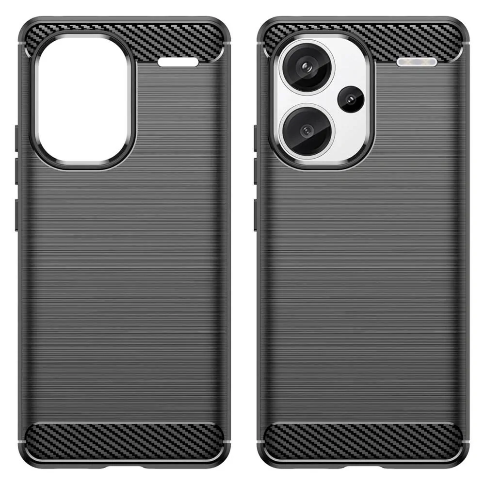 Kryt Xiaomi Redmi Note 13 Pro+ 4G Tech-Protect TPU Carbon černý