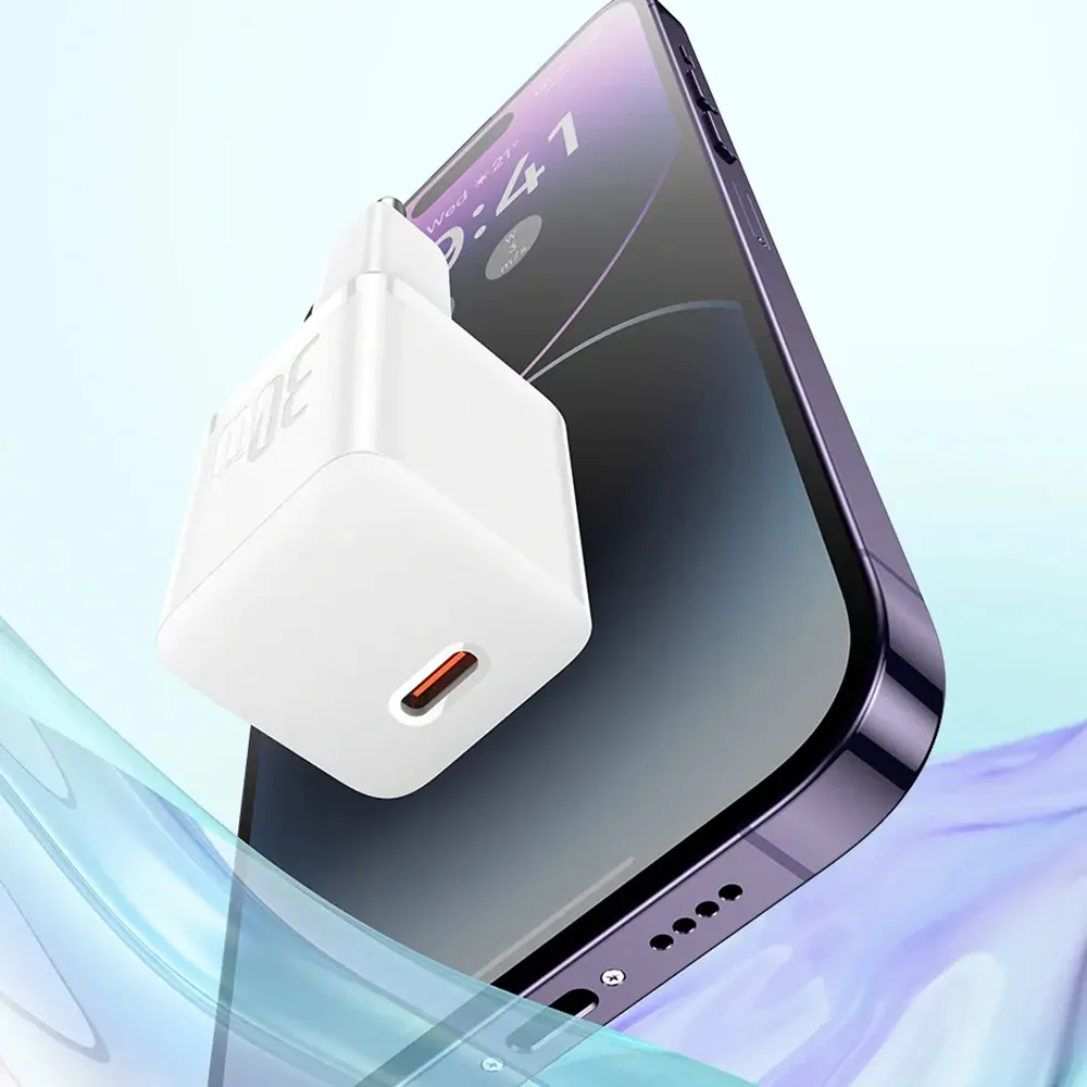 Nabíječka do sítě Baseus GaN5 30 W modrá