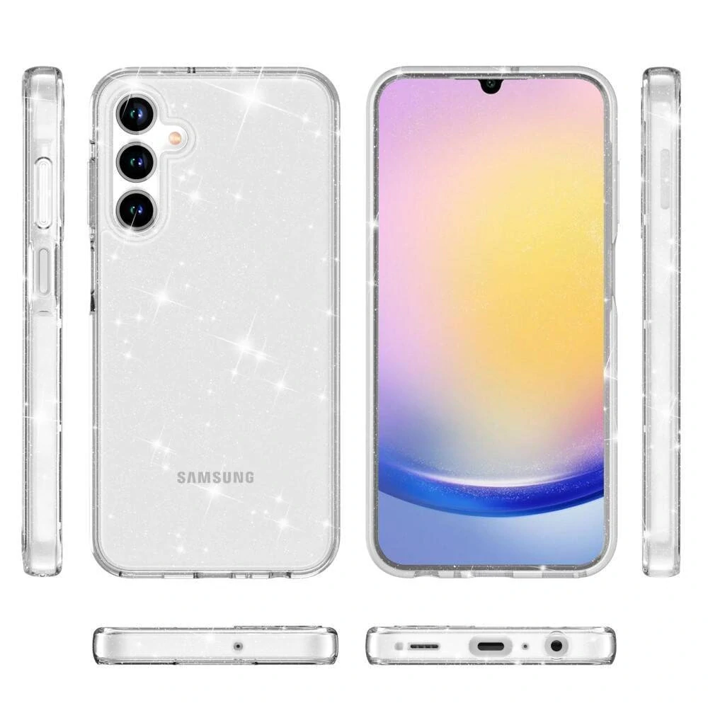 Kryt Xiaomi Redmi Note 13 Pro 4G třpytky transparentní