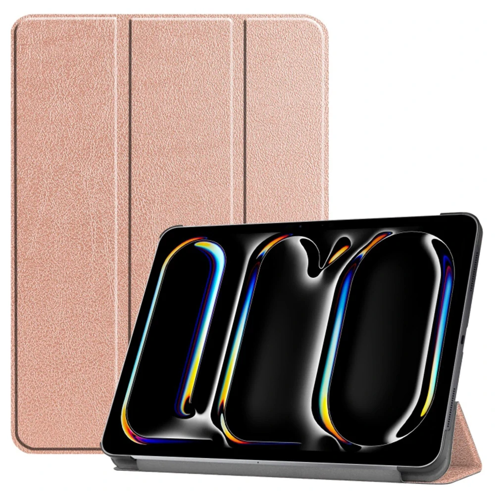 Pouzdro pro tablet Apple iPad Pro 13 (2024), Techsuit FoldPro Rose Gold