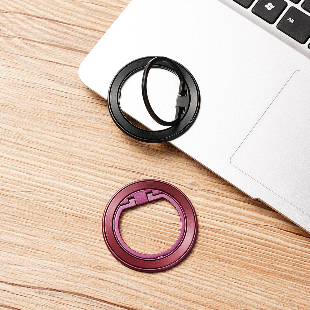 Ring Holder - MagSafe Techsuit (MPR2), hliníková slitina – černý