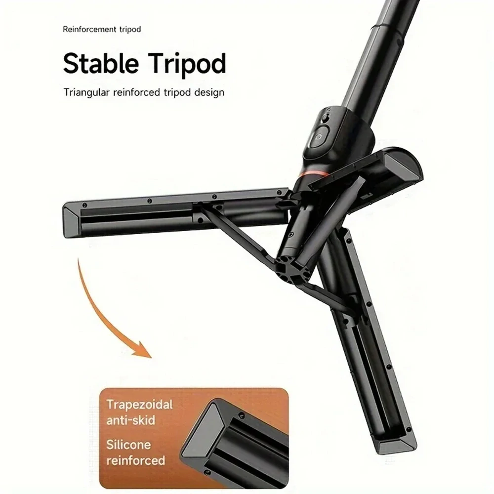 Selfie tyč Tripod Yesido SF19, Magnetický stojan na selfie stativ, s dálkovým ovládáním – černý