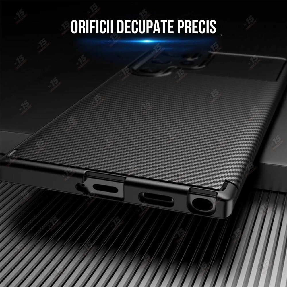 Kryt Samsung Galaxy A13 5G / A04s, Techsuit CarbonFiber černý