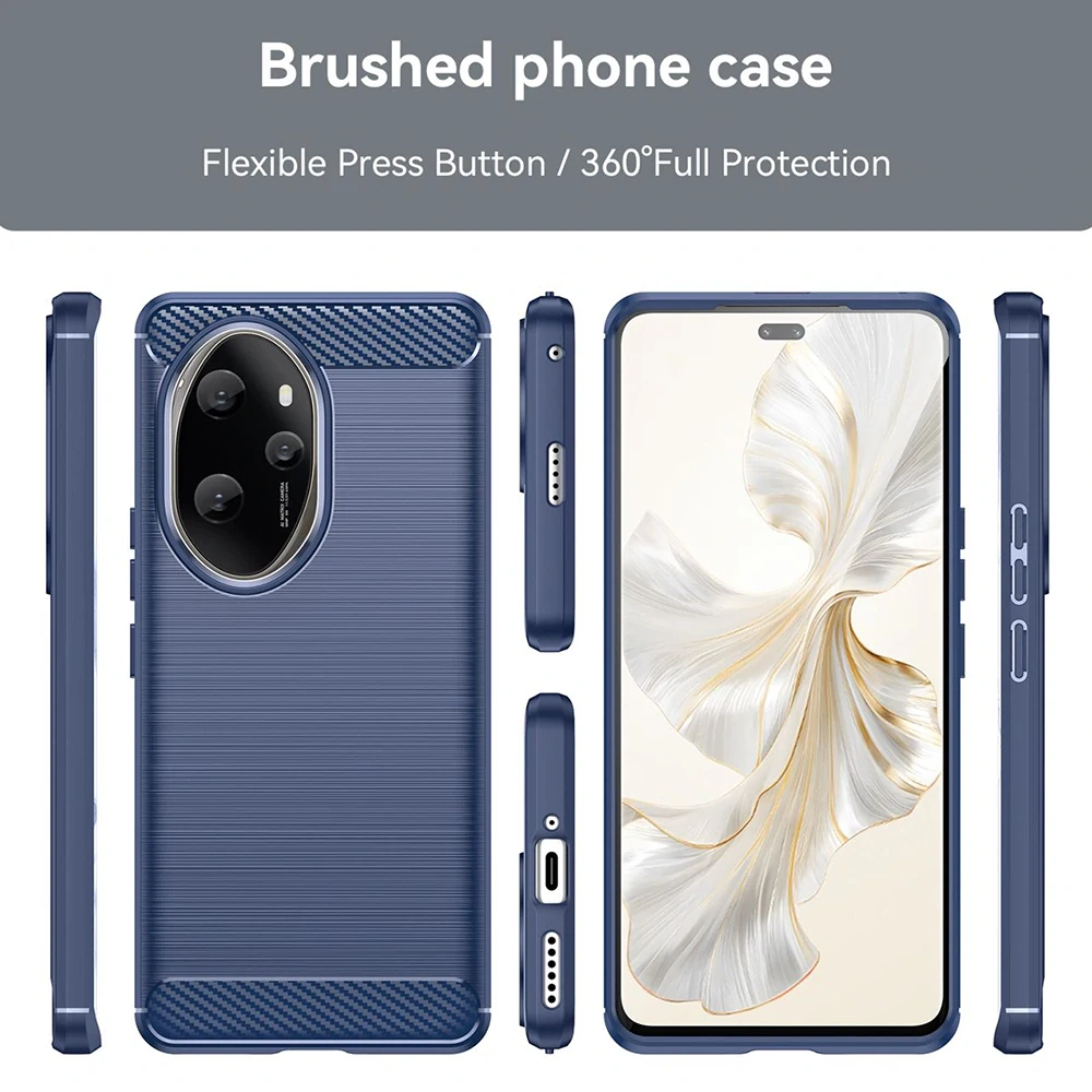 Kryt Honor 100 Pro, Armored Carbon modrý