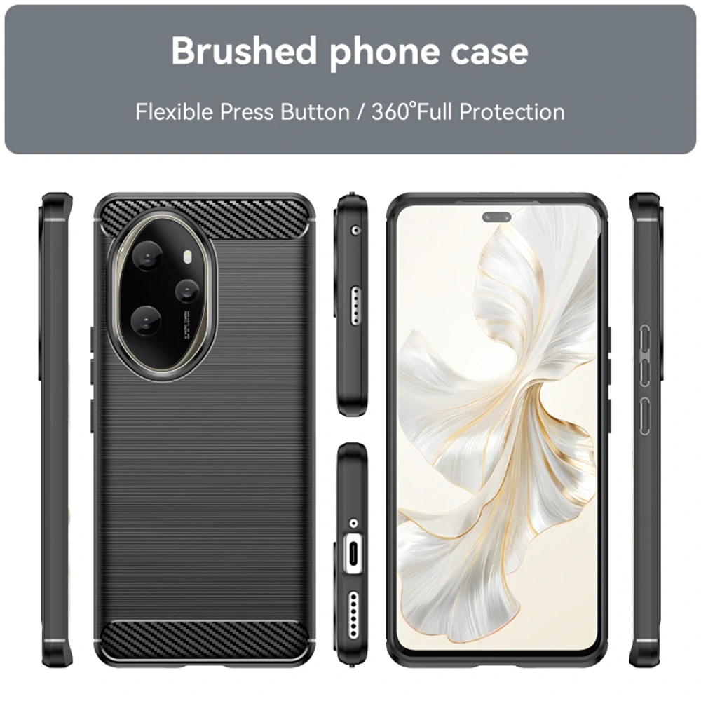 Kryt Honor 100 Pro, Armored Carbon černý