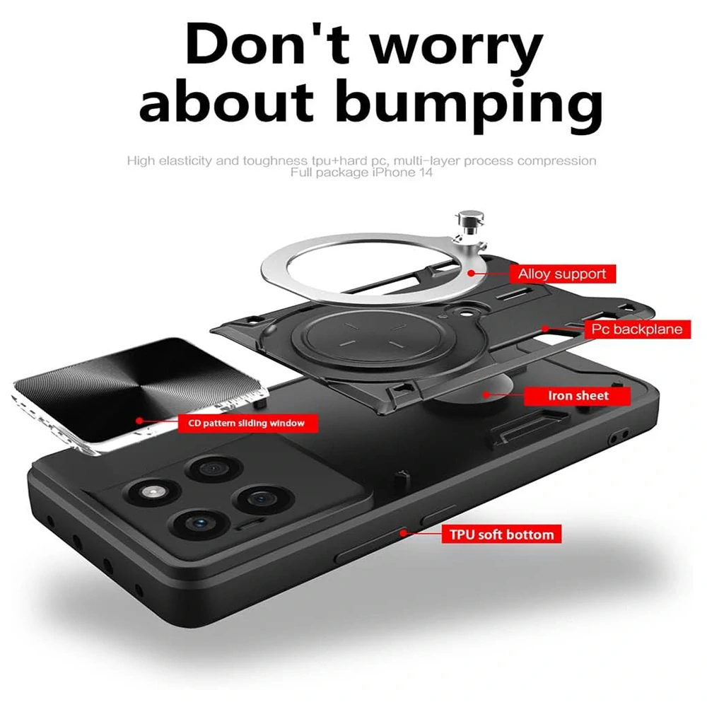 Kryt Honor X8b Techsuit CamGuard Pro - červený