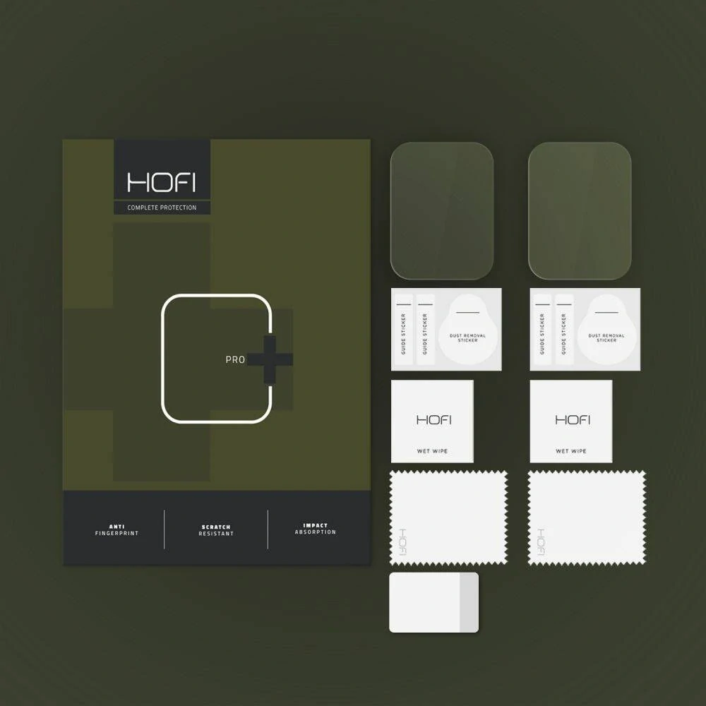 Ochranná fólie pro XIAOMI SMART BAND 9 PRO HOFI Hydroflex Pro+, balení 2ks, Čirá