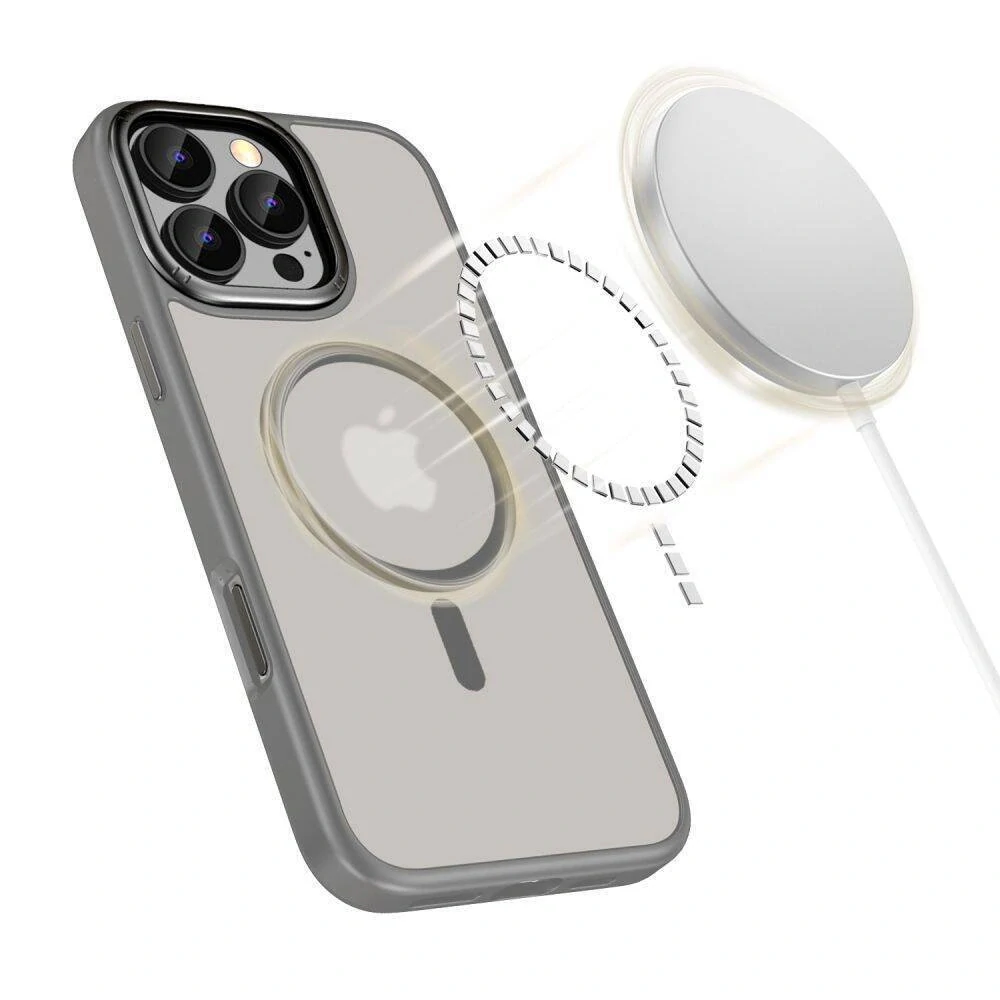 Kryt iPhone 16 Pro Max Tech-Protect MagEdge MagSafe titan