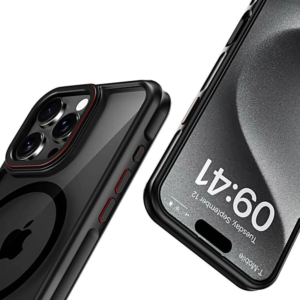 Kryt Apple iPhone 16 Pro Max Tech-Protect MagHybrid MagSafe černý