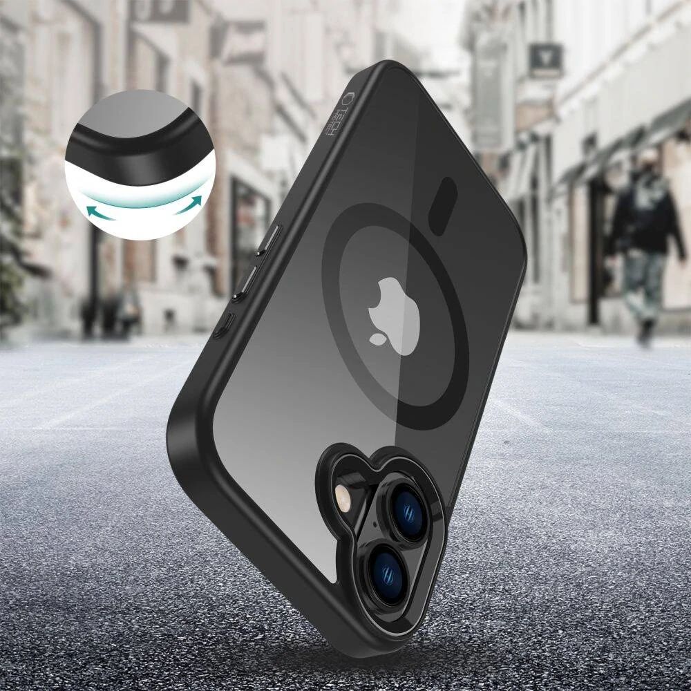 Kryt Apple iPhone 16 Tech-Protect Magmat MagSafe černý