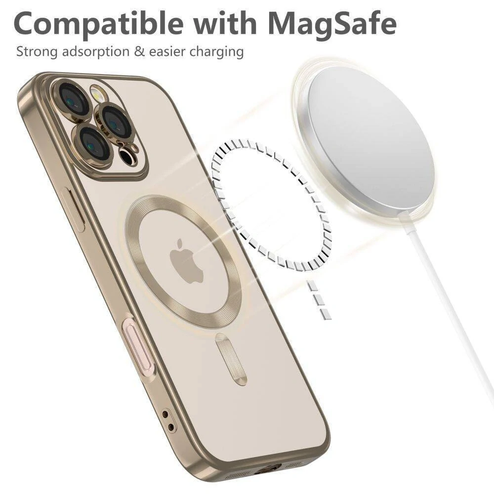 Kryt iPhone 16 Pro Max Tech-Protect MagFlex MagSafe Shinny Desert