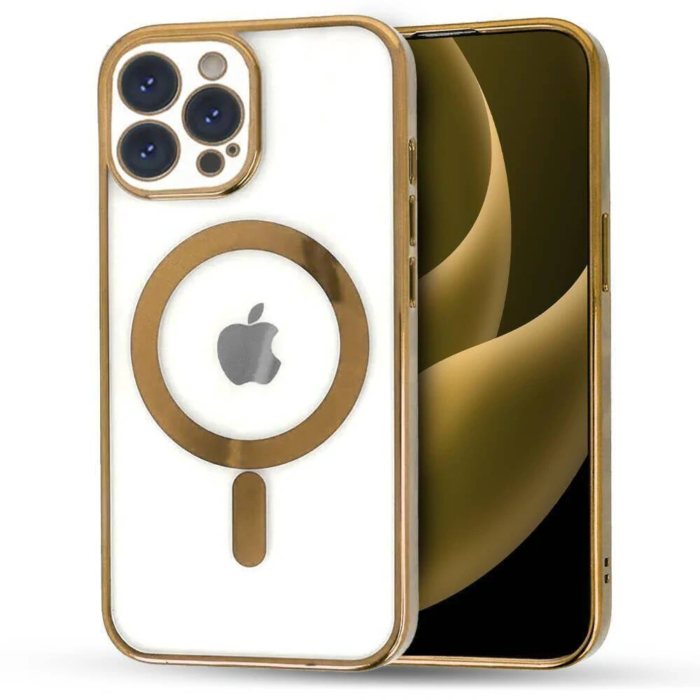 Kryt iPhone 15 Pro Max, Nexeri MagSafe zlatý