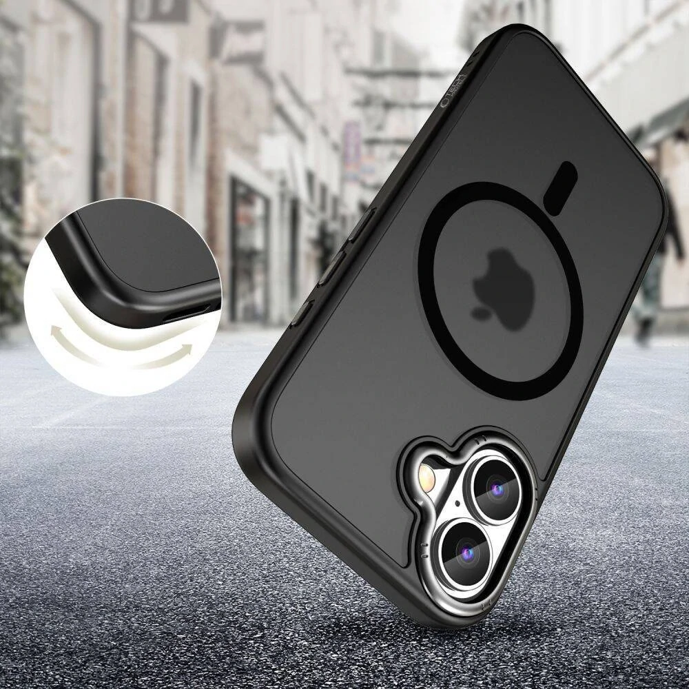 Kryt iPhone 16 Tech-Protect MagEdge MagSafe černý