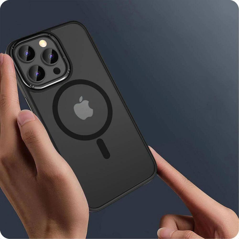 Kryt Apple iPhone 15 Tech-Protect Magmat 2 MagSafe matná černá