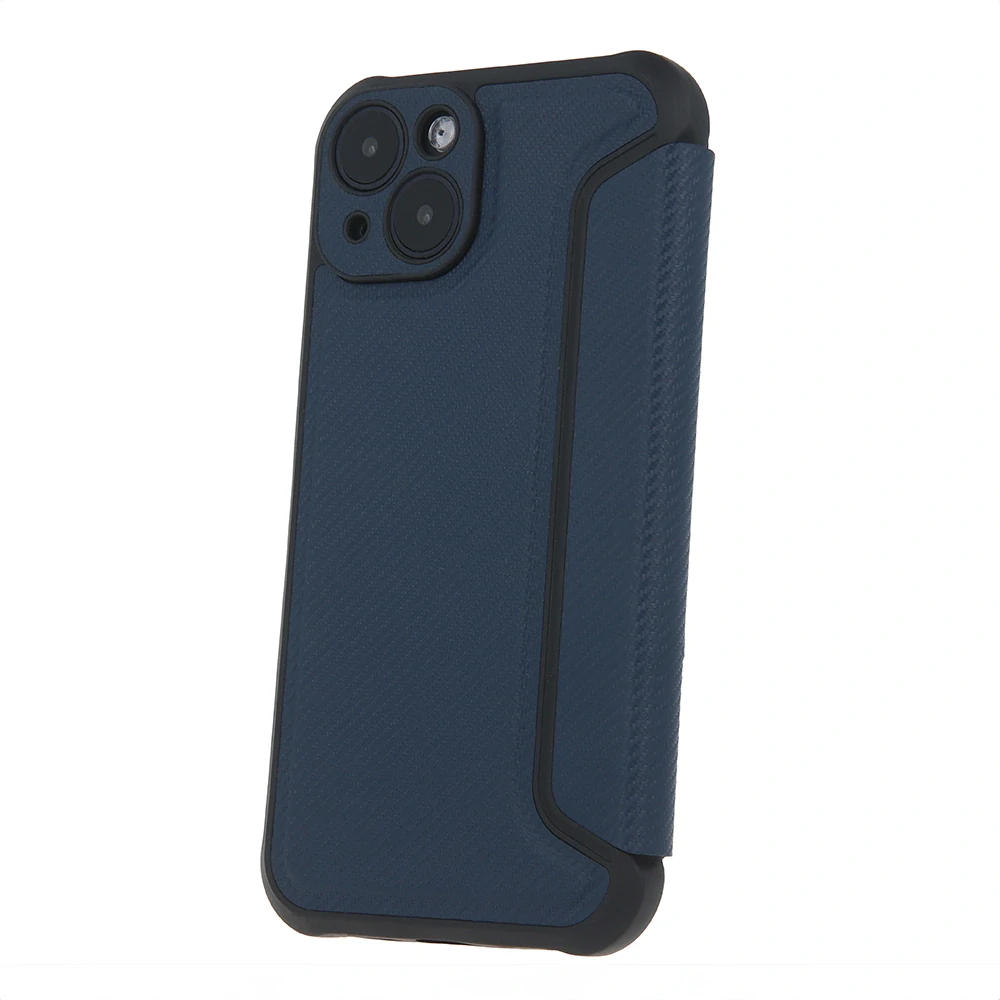 Pouzdro flip Samsung Galaxy A26 5G smart carbon, modré