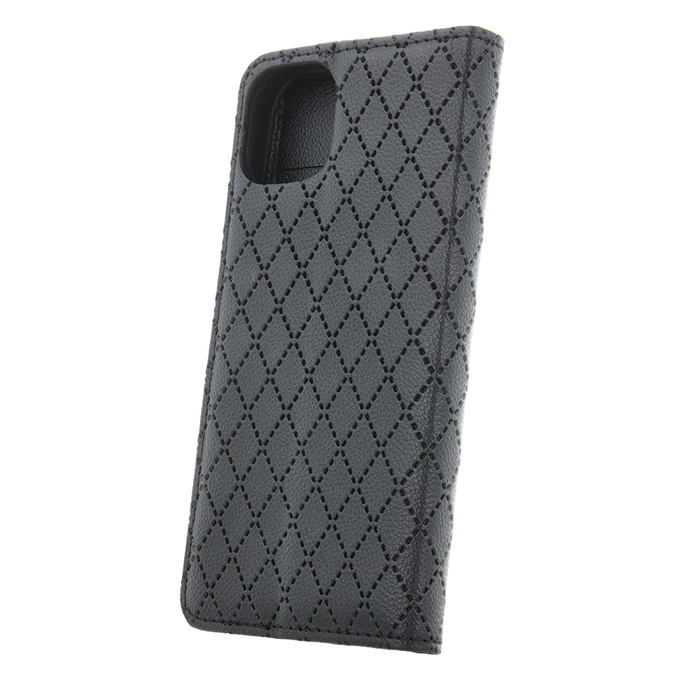 Pouzdro flip iPhone 17 Pro, smart caro, černé