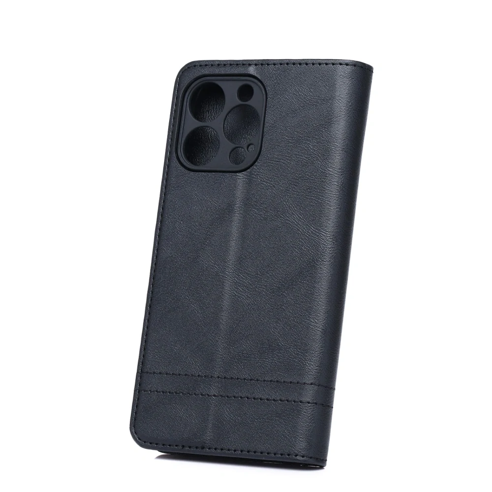 Pouzdro flip iPhone 17, smart seam, černé