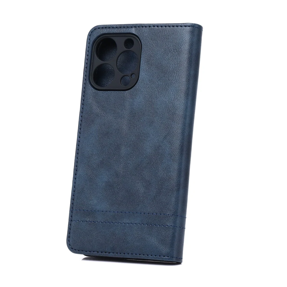 Pouzdro flip iPhone 17 Pro Max, smart seam, modré