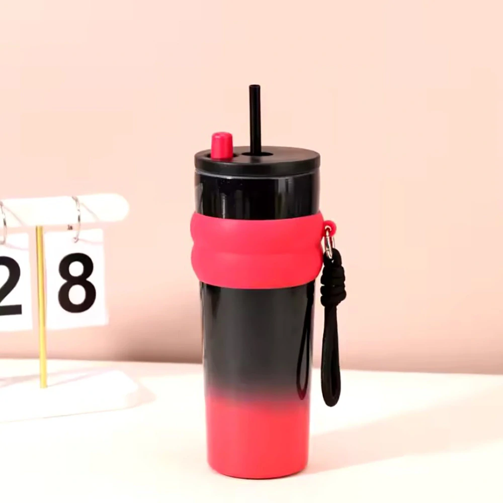 Termoska Techsuit (THM7) - nerezová ocel 316, 710 ml - červená