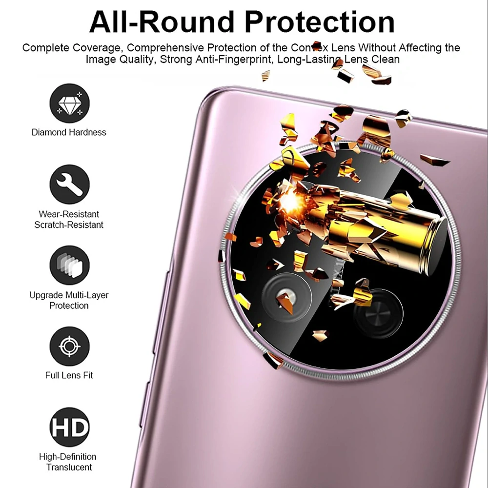 Sklo pro celý fotoaparát Honor Magic 7 Lite / X9c – černé