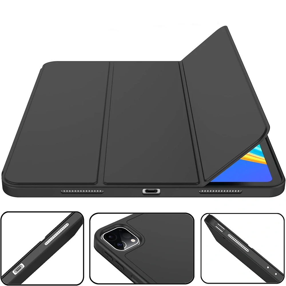 Pouzdro pro tablet iPad Pro 12.9 (2018/2020/2021/2022), Flex Trifold, dark blue