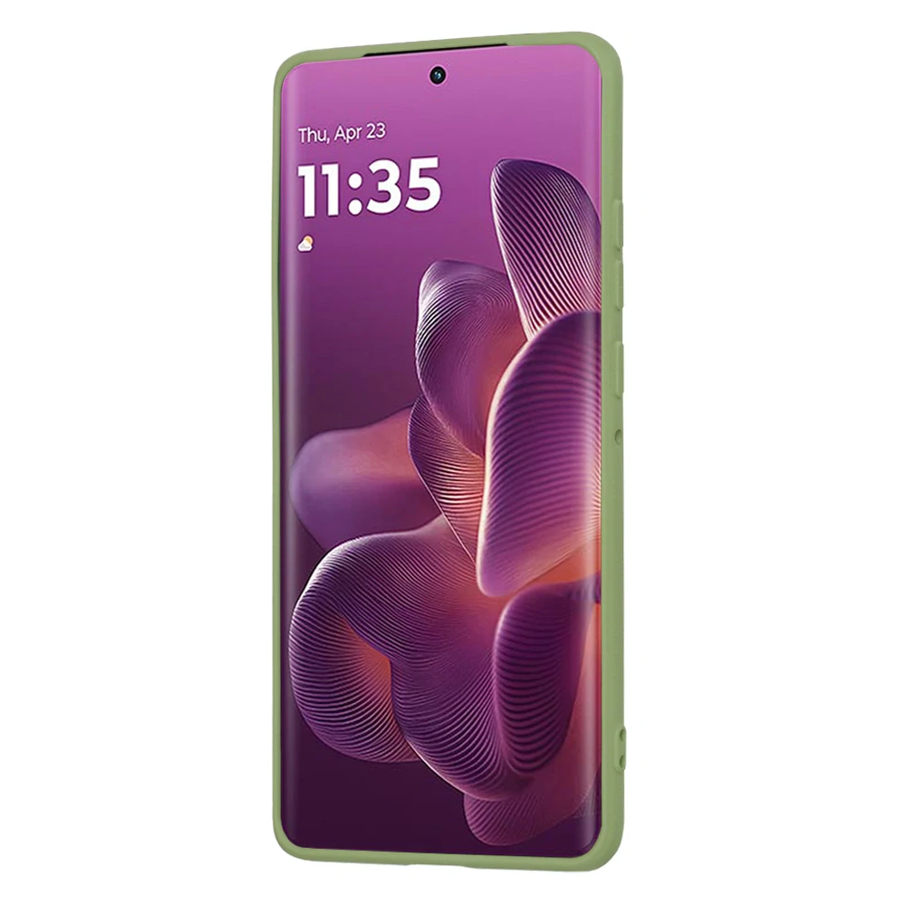 Kryt Motorola EDGE 60 Pro, Techsuit SoftFlex - matcha