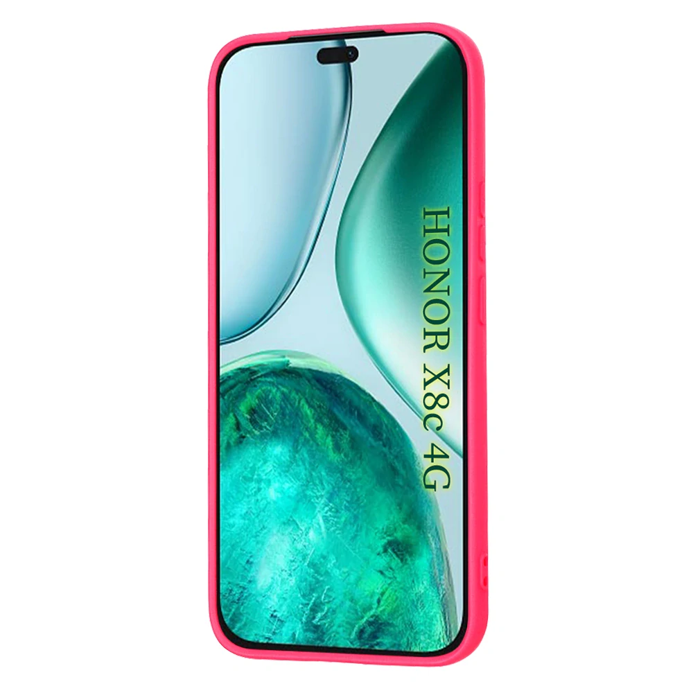 Kryt Honor X8c Techsuit SoftFlex - hot pink