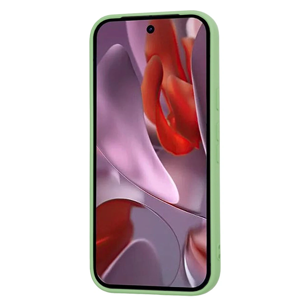 Kryt Google Pixel 9a Techsuit SoftFlex - mint green