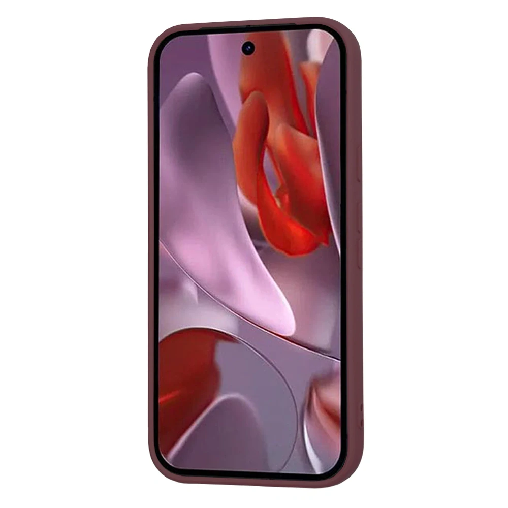 Kryt Google Pixel 9a Techsuit SoftFlex - plum red