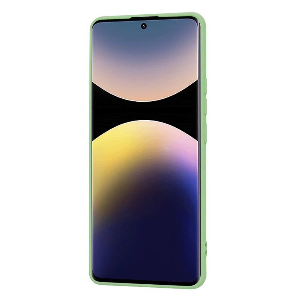 Kryt Xiaomi Redmi Note 14 Pro 5G / Poco X7, Techsuit SoftFlex - mint green