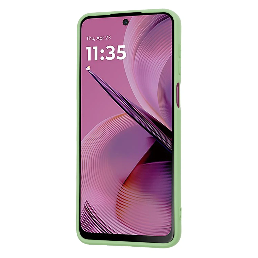Kryt Motorola Moto G55 Techsuit SoftFlex - mint green