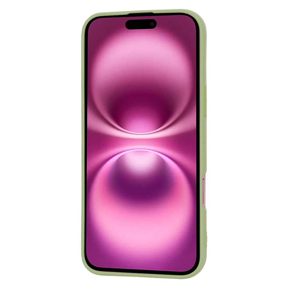 Kryt iPhone 16 Plus, Techsuit SoftFlex - matcha