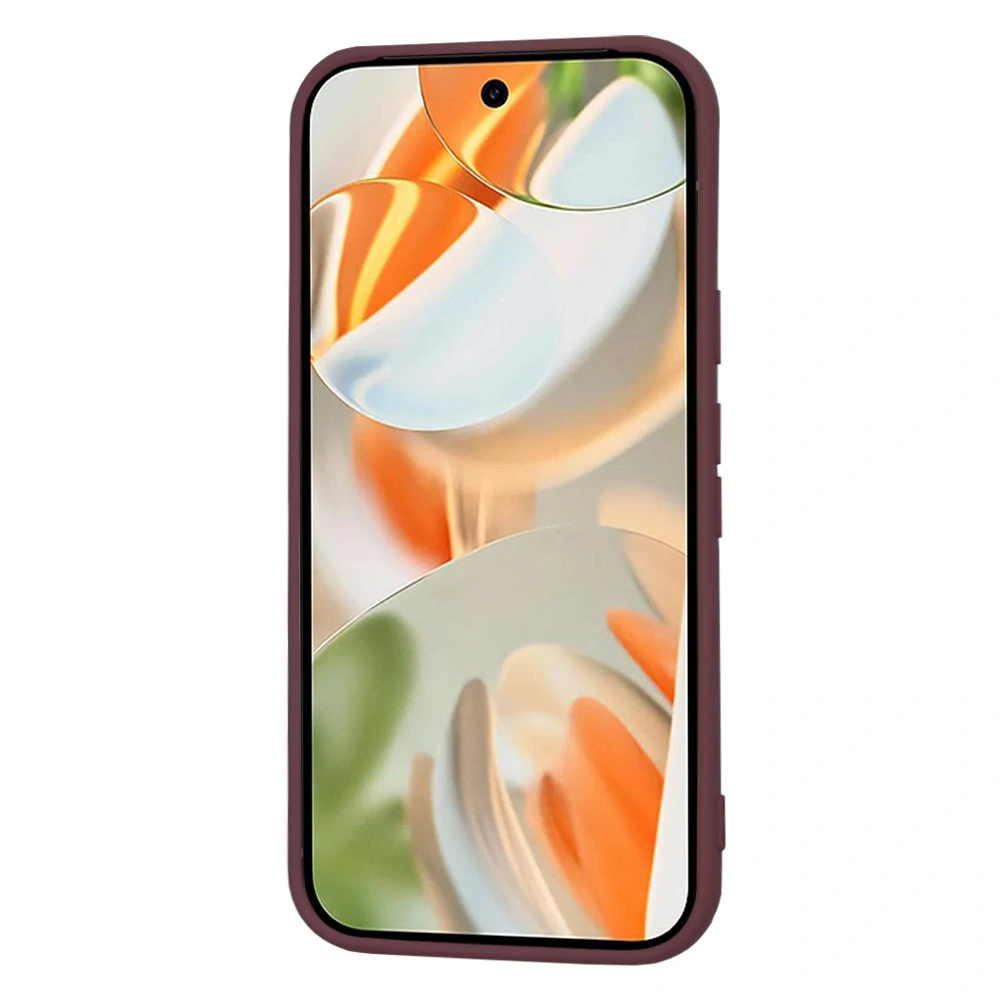 Kryt Google Pixel 9 Pro, Techsuit SoftFlex - plum red