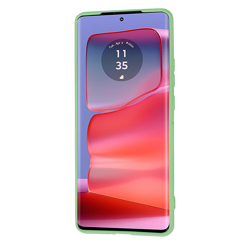 Kryt Motorola EDGE 50 Pro, Techsuit SoftFlex - mint green