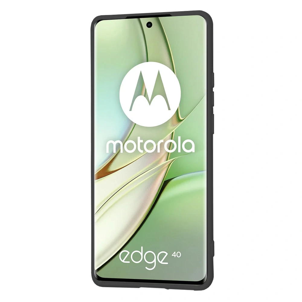 Kryt Motorola EDGE 40 / EDGE 2023 Techsuit SoftFlex - black