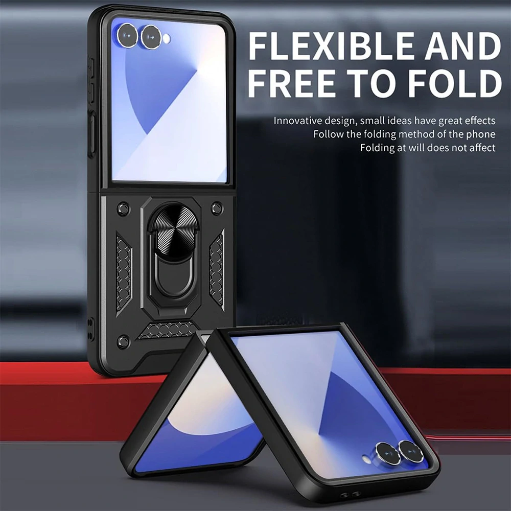 Kryt Samsung Galaxy Z Flip 7, Techsuit CamShield Pro modrý