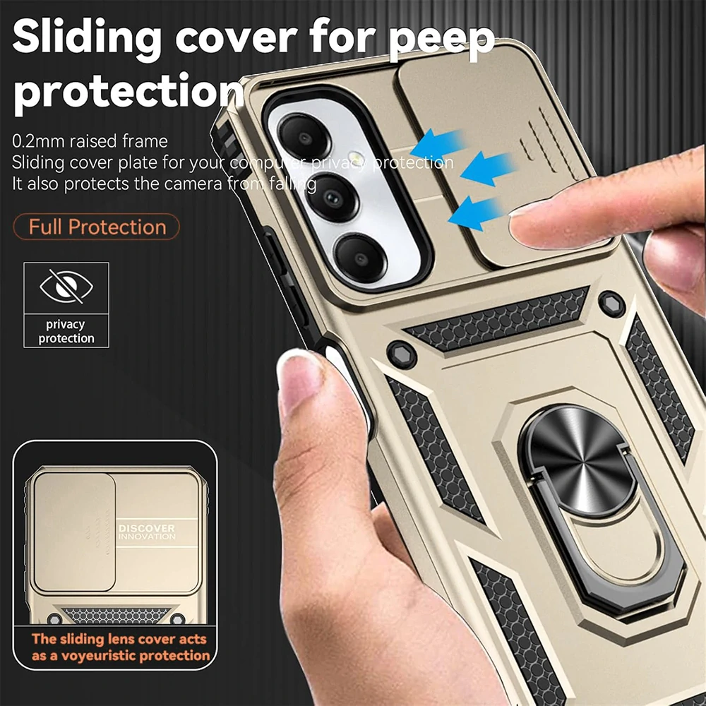 Kryt Samsung Galaxy A33 5G Techsuit CamShield Pro gold
