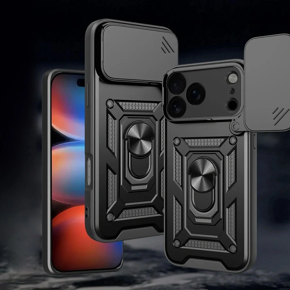 Kryt iPhone 17 Pro Techsuit CamShield Pro černý