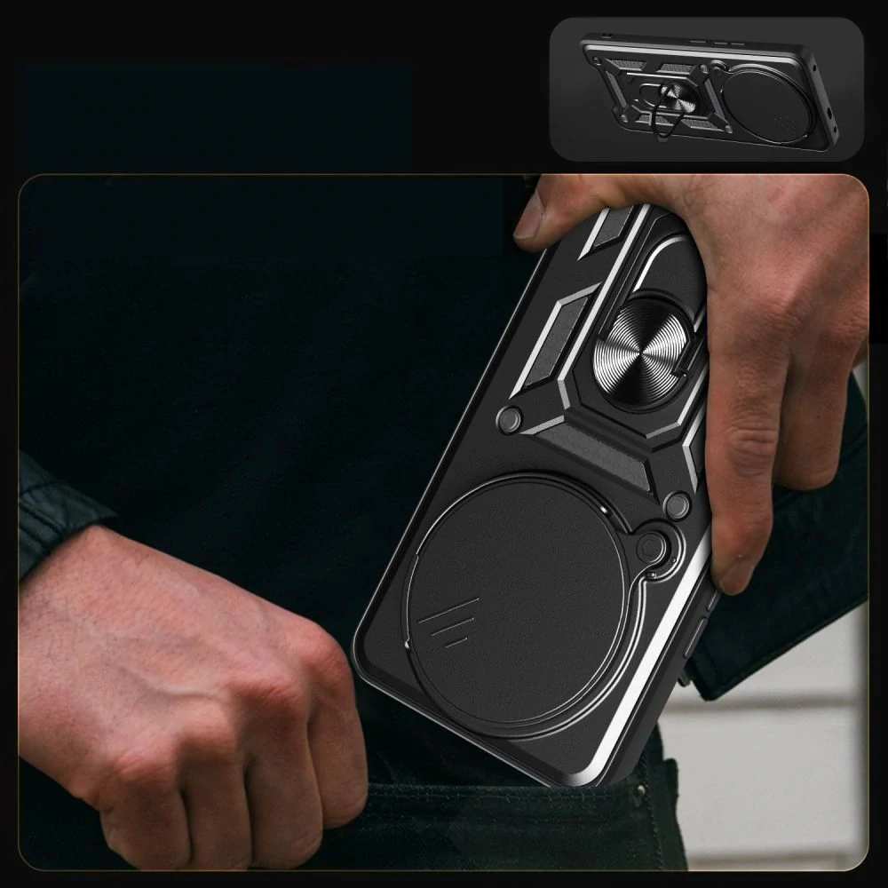 Kryt Xiaomi Redmi Note 14 Pro+ 5G Techsuit CamShield Pro černý