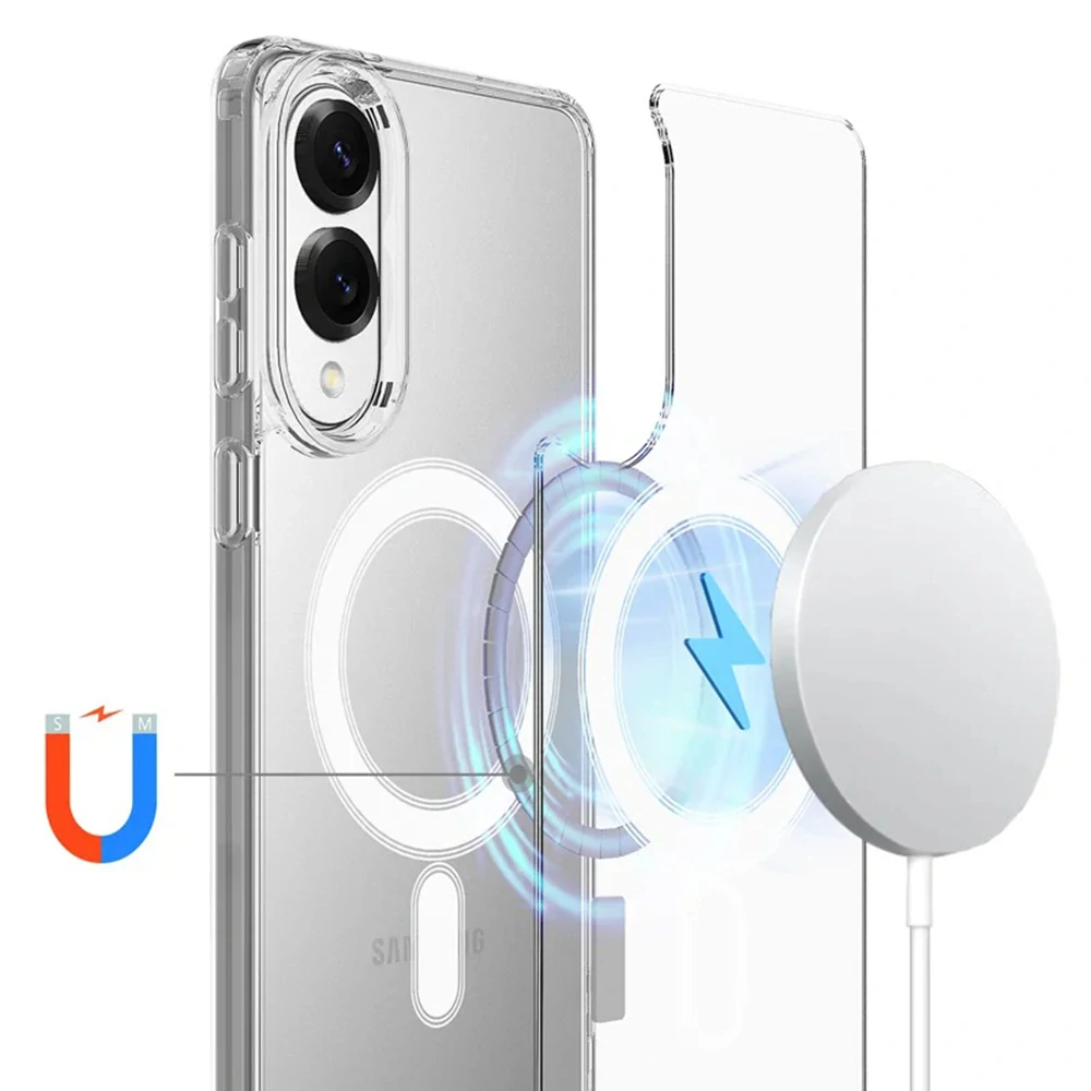 Kryt Samsung Galaxy S25 EDGE, Techsuit - MagSafe Pro, transparentní