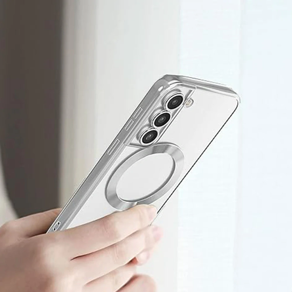Kryt Samsung Galaxy A36 5G / A56 5G Techsuit Luxury Crystal MagSafe - černý