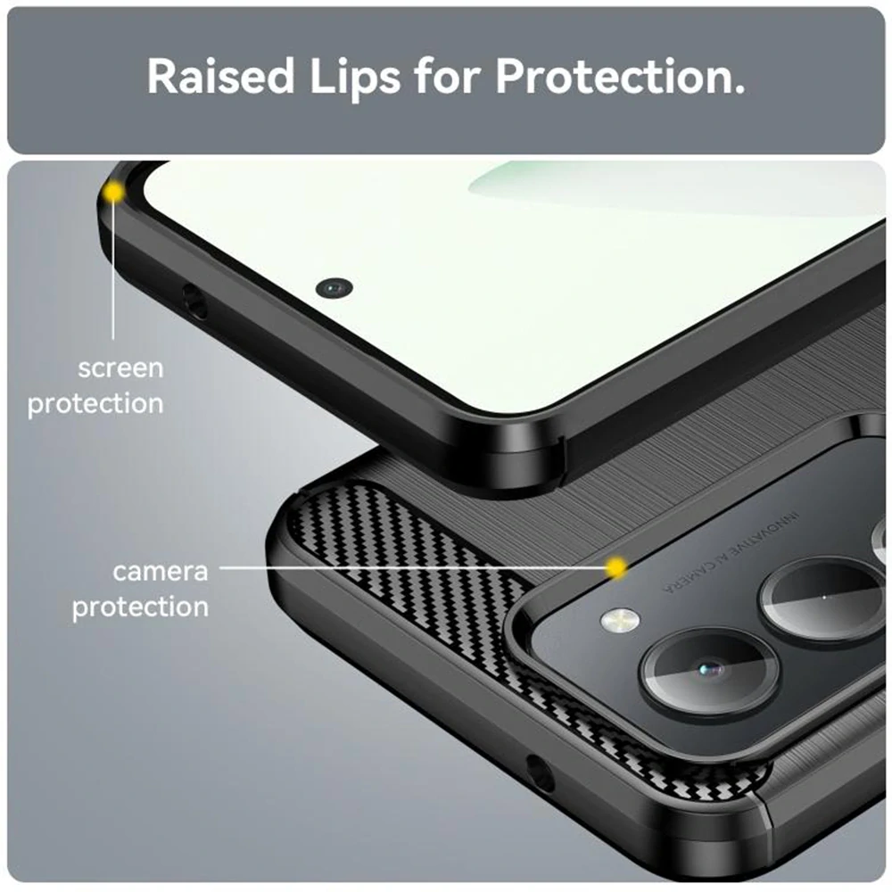 Kryt Xiaomi Redmi 15 4G/5G, Armored Carbon černý