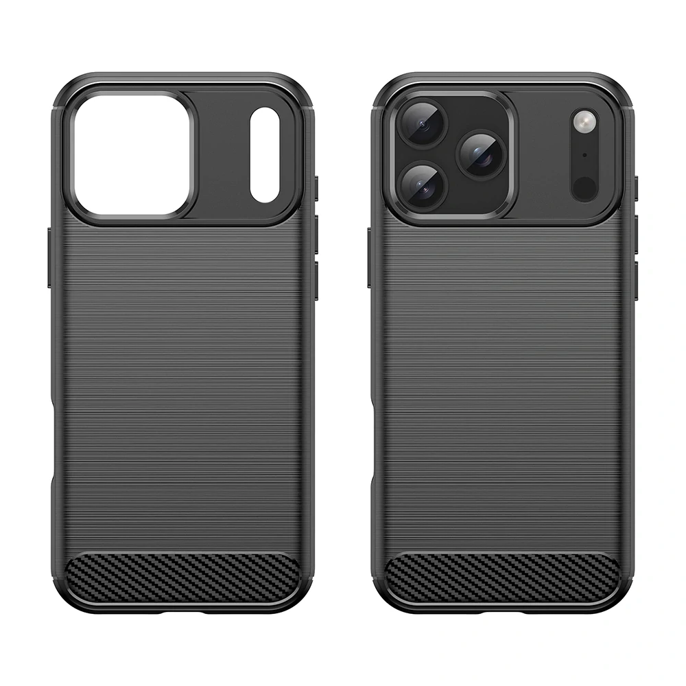 Kryt iPhone 17 Pro Max, Armored Carbon černý