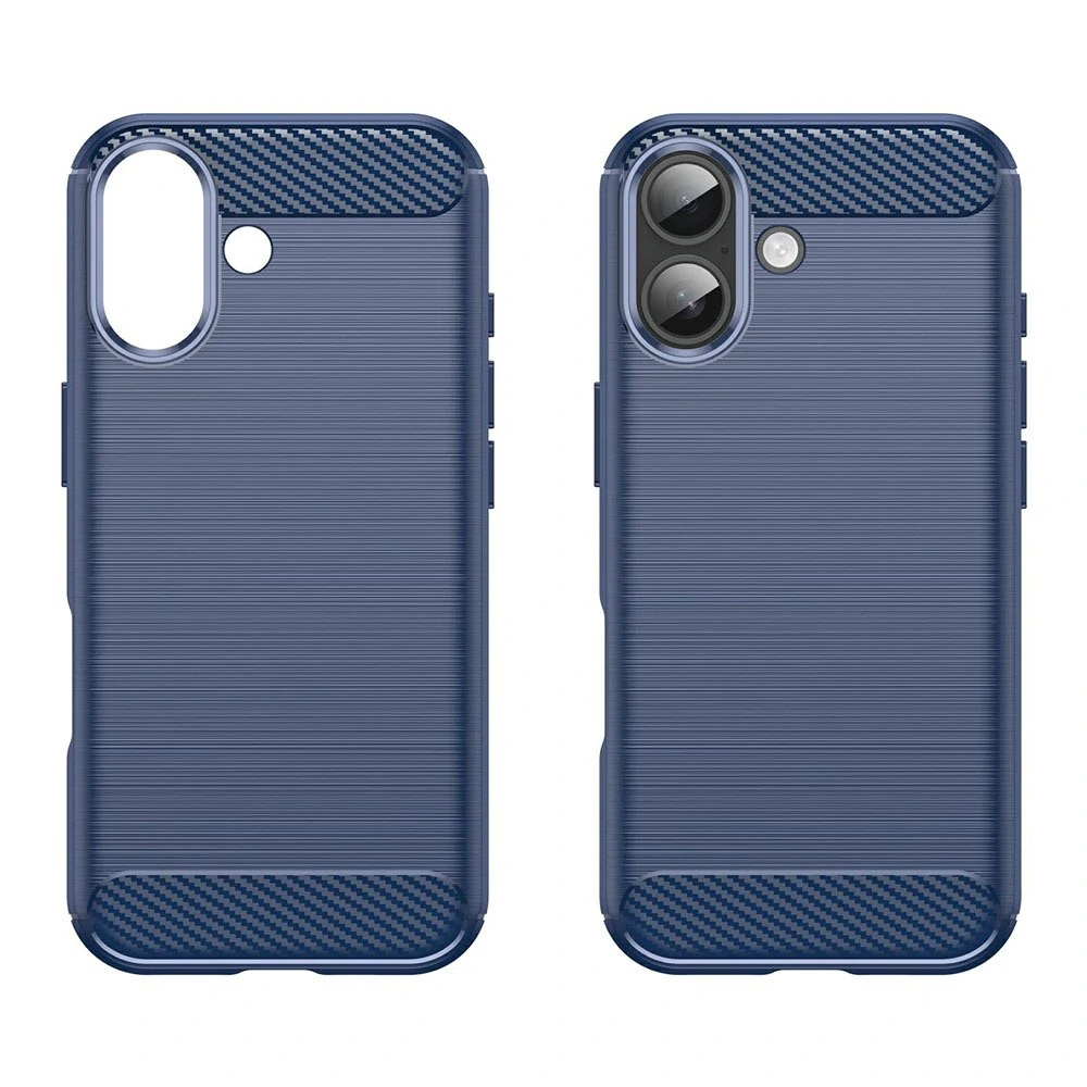 Kryt iPhone 17, Armored Carbon modrý