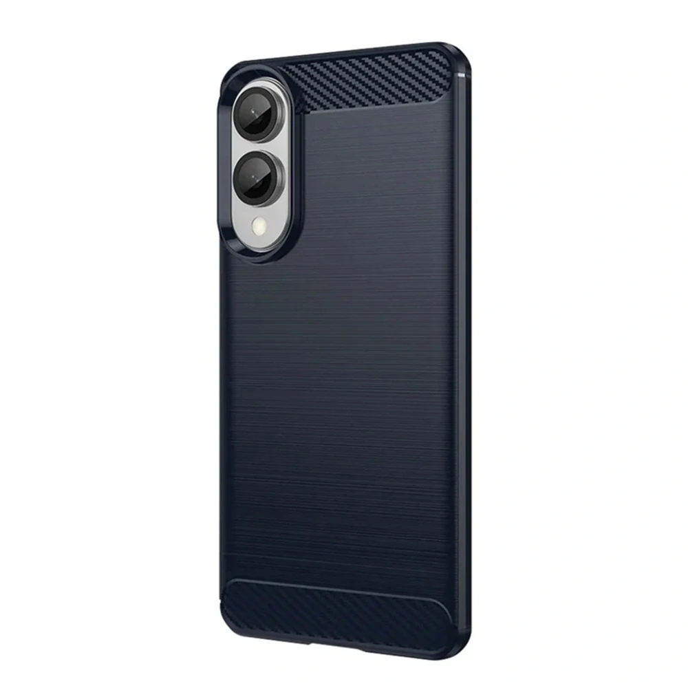 Kryt Samsung S25 EDGE, Armored Carbon modrý