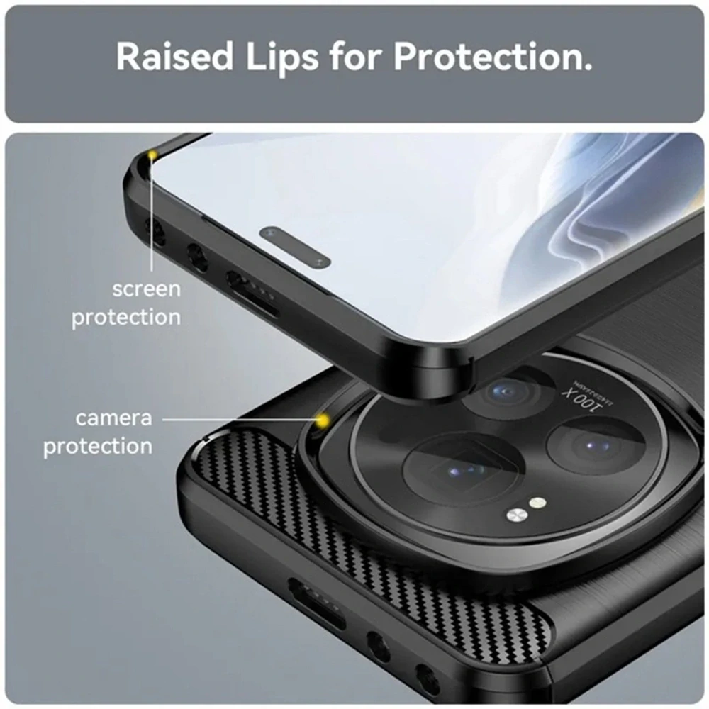 Kryt Honor X9c Smart, Armored Carbon černý