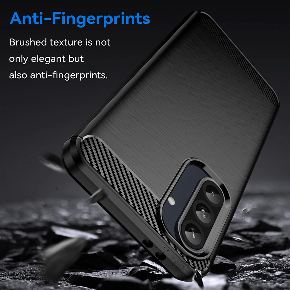 Kryt Samsung Galaxy A26 5G, Armored Carbon modrý